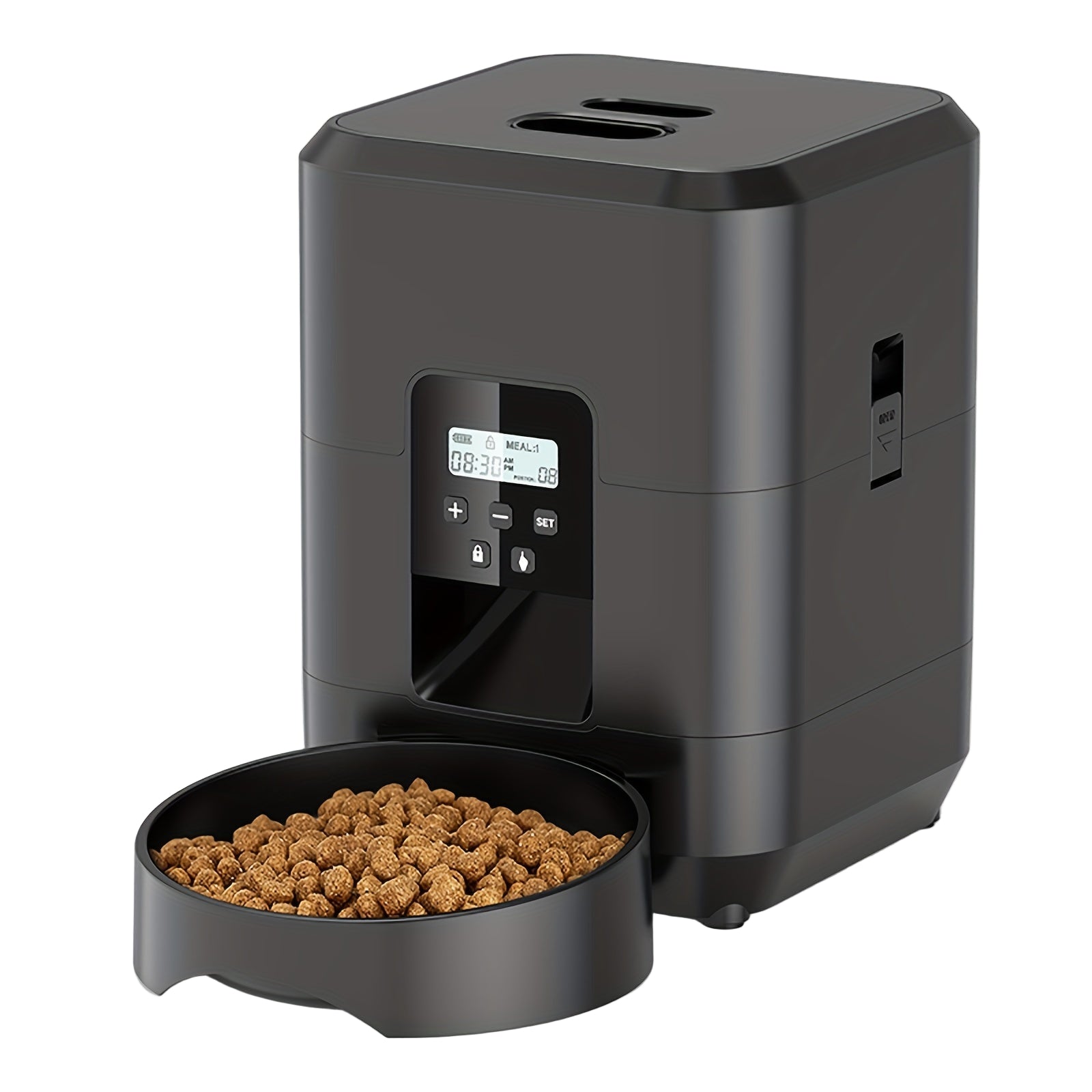 NNETM Automatic Pet Feeder with Touch Screen for Cats & Dogs