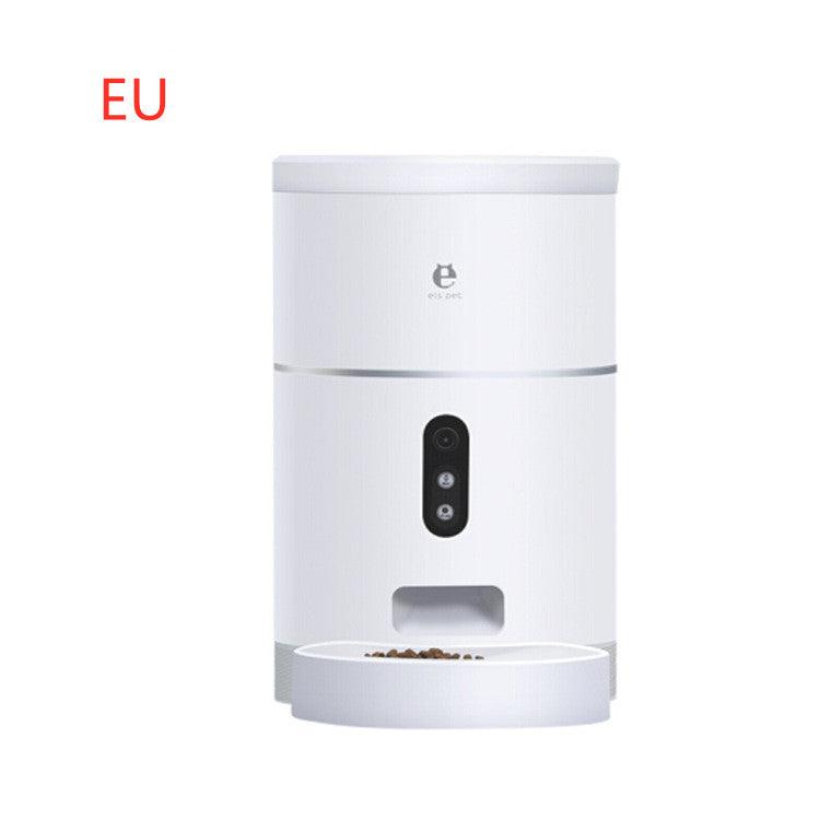 Smartpet Food Dispenser With Camera: App-Controlled Automatic Feeder For Dogs And Cats