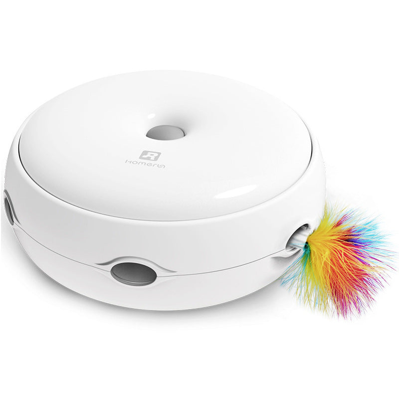 Interactive "UFO" Smart Cat Toy - Rechargeable and Waterproof