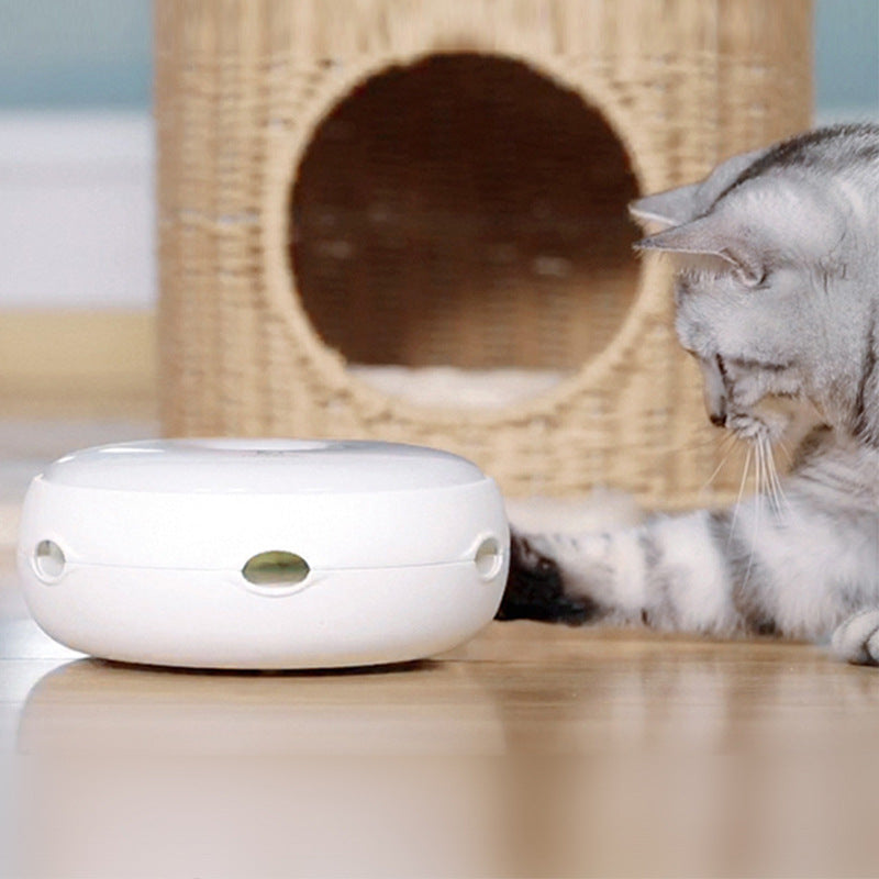 Interactive "UFO" Smart Cat Toy - Rechargeable and Waterproof