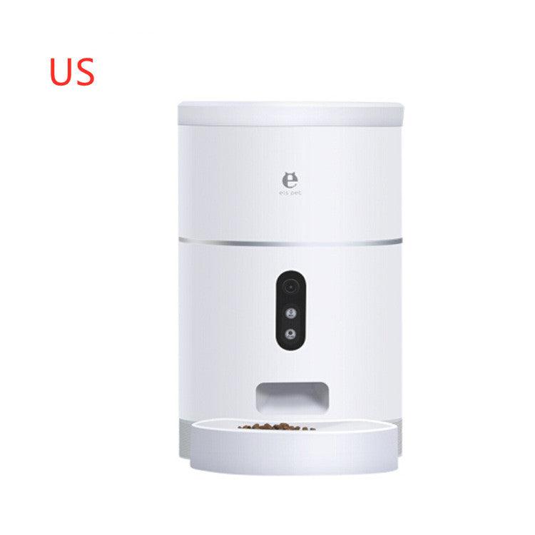 Smartpet Food Dispenser With Camera: App-Controlled Automatic Feeder For Dogs And Cats