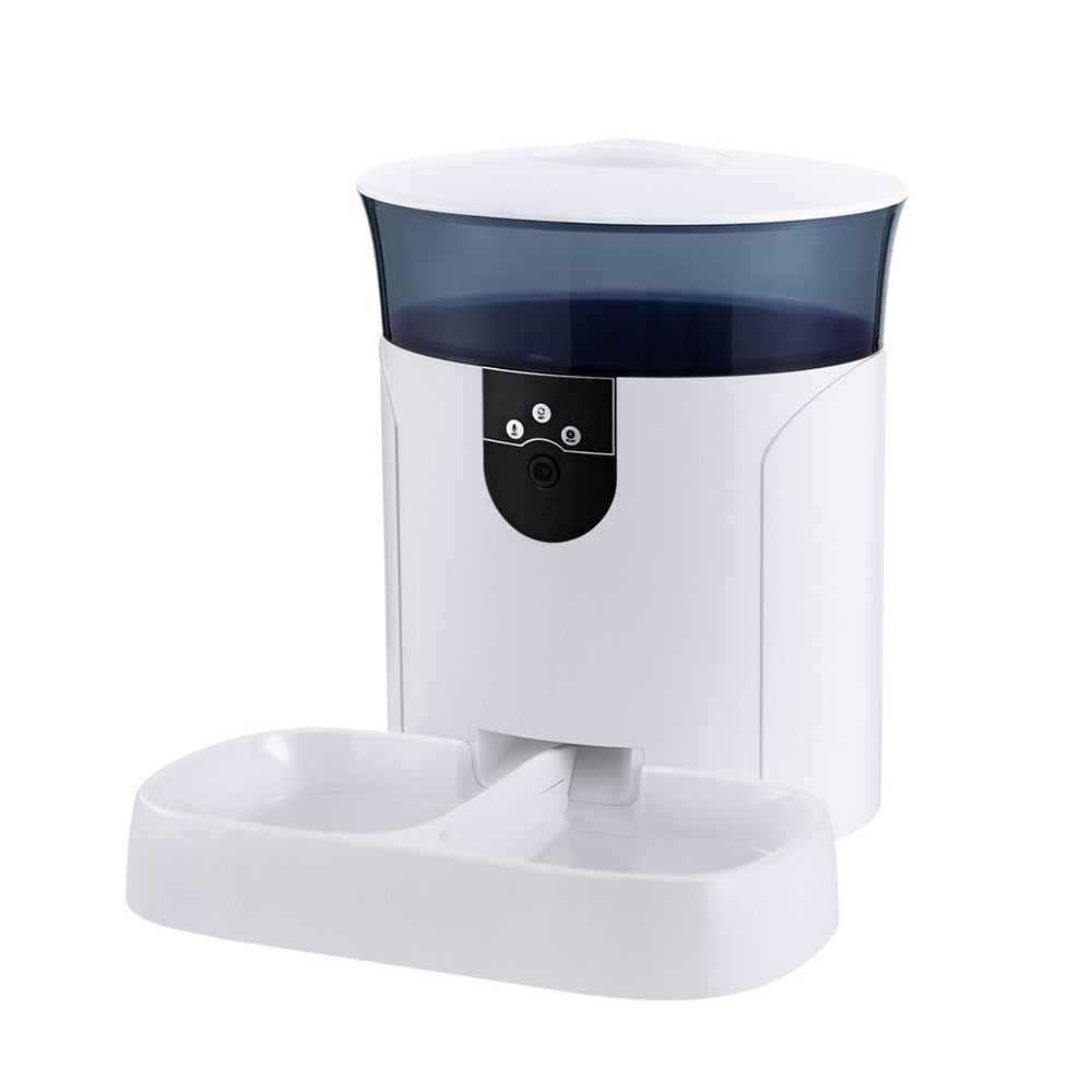Smart Automatic Pet Feeder with HD Camera & Wi-Fi Control