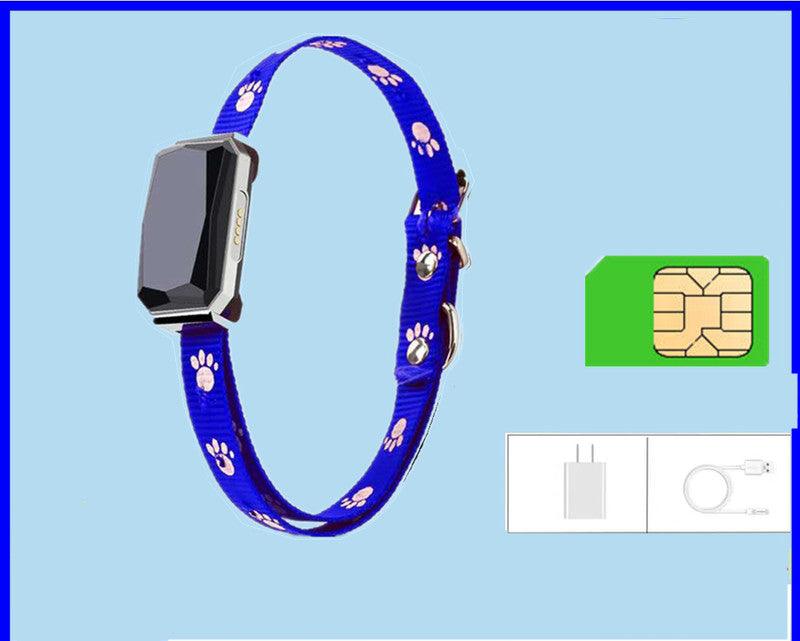 Smart GPS Pet Tracker - Real - Time - Location & Safety Monitoring Collar For Pets