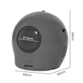 Pawz Automatic Cat Litter Box Large Self-Cleaning Grey