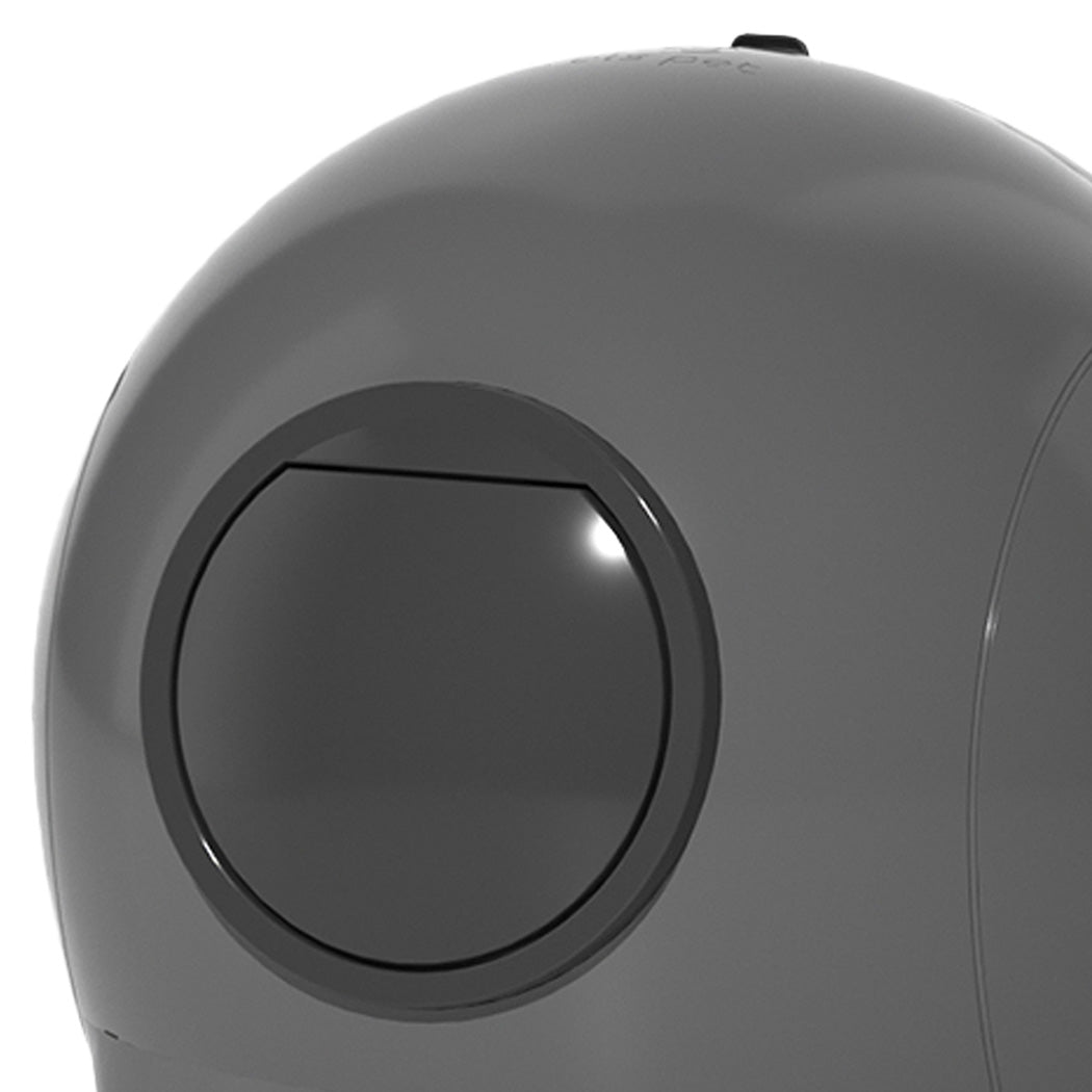 Pawz Automatic Cat Litter Box Large Self-Cleaning Grey