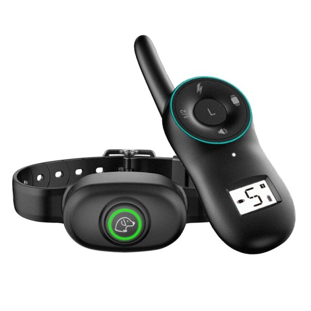 Rechargeable Waterproof Ultrasonic Anti Bark Training  Collar